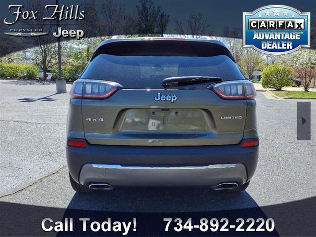 used 2019 Jeep Cherokee car, priced at $19,749