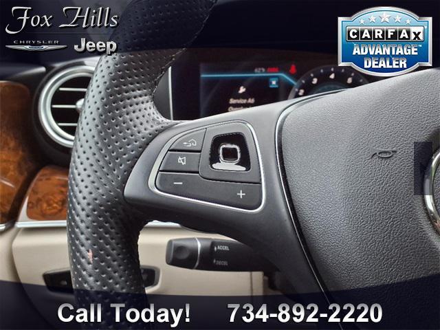 used 2018 Mercedes-Benz E-Class car, priced at $27,899