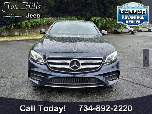 used 2018 Mercedes-Benz E-Class car, priced at $27,899