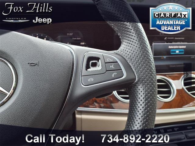 used 2018 Mercedes-Benz E-Class car, priced at $27,899