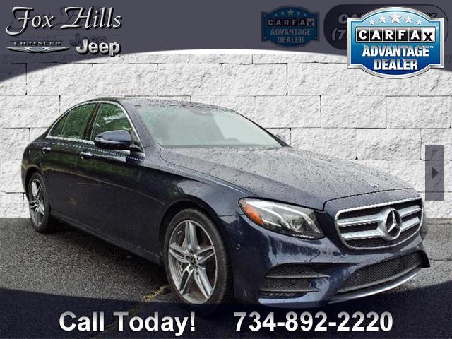 used 2018 Mercedes-Benz E-Class car, priced at $27,899