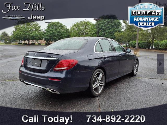 used 2018 Mercedes-Benz E-Class car, priced at $27,899