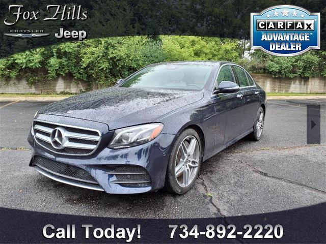 used 2018 Mercedes-Benz E-Class car, priced at $27,899