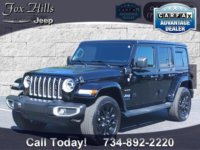 used 2021 Jeep Wrangler Unlimited car, priced at $34,869