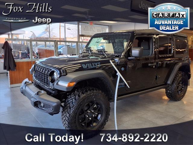 new 2025 Jeep Wrangler 4xe car, priced at $57,260