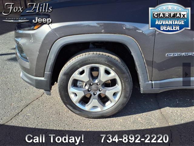 used 2022 Jeep Compass car, priced at $24,517