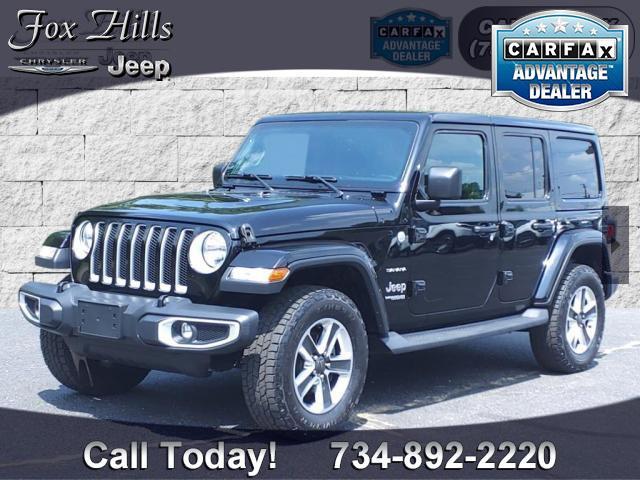 used 2019 Jeep Wrangler Unlimited car, priced at $24,734