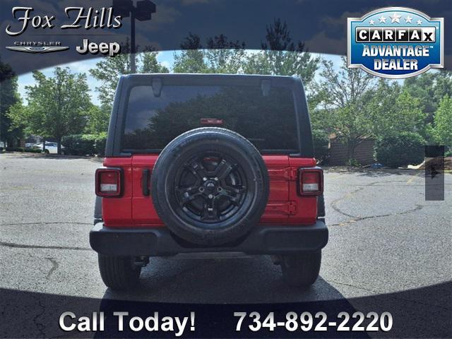 used 2022 Jeep Wrangler Unlimited car, priced at $30,988