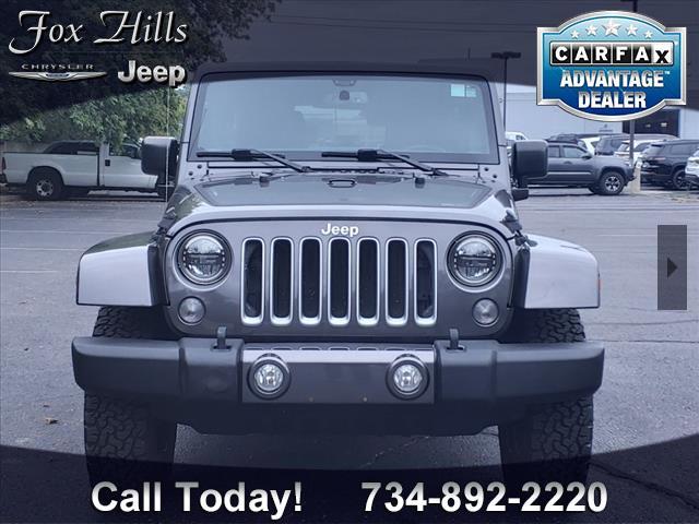 used 2016 Jeep Wrangler Unlimited car, priced at $21,994