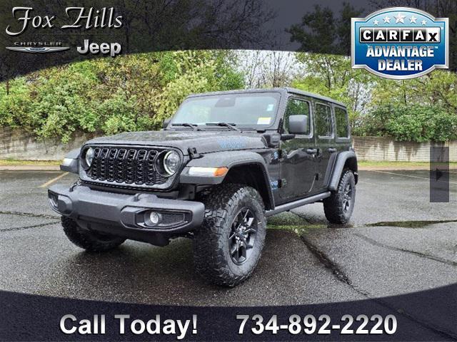 new 2025 Jeep Wrangler 4xe car, priced at $58,889