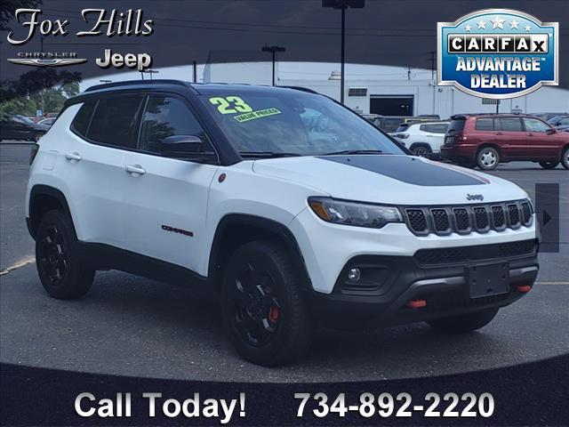 used 2023 Jeep Compass car, priced at $27,223