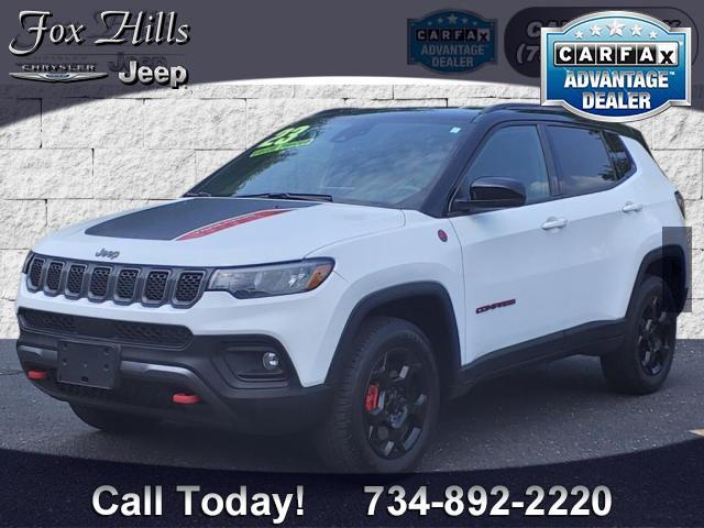 used 2023 Jeep Compass car, priced at $27,353