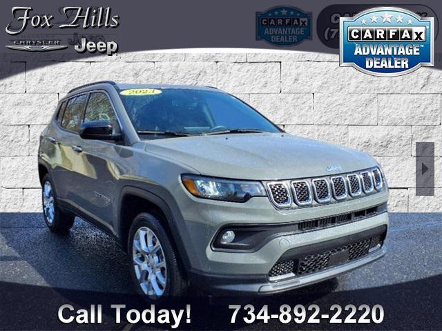 used 2023 Jeep Compass car, priced at $24,298