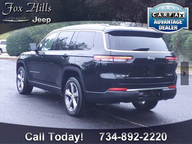 used 2021 Jeep Grand Cherokee L car, priced at $30,595