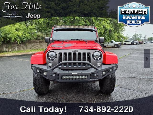 used 2018 Jeep Wrangler JK Unlimited car, priced at $18,999