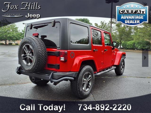 used 2018 Jeep Wrangler JK Unlimited car, priced at $18,999