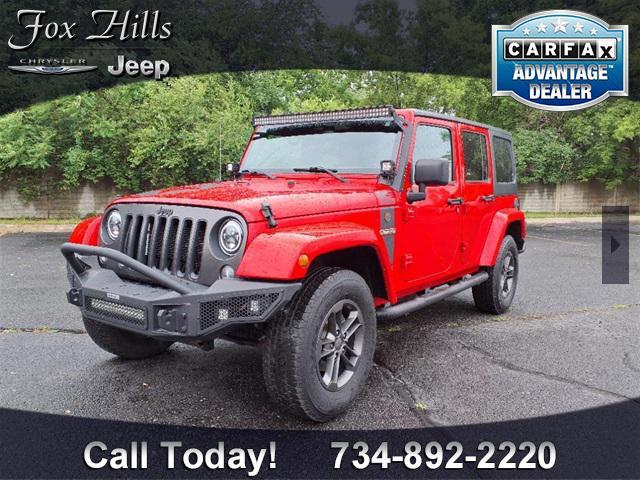 used 2018 Jeep Wrangler JK Unlimited car, priced at $18,999