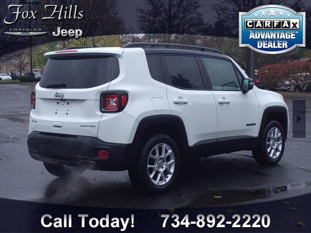 used 2021 Jeep Renegade car, priced at $18,796