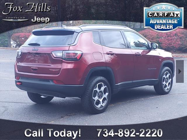 used 2022 Jeep Compass car, priced at $22,639