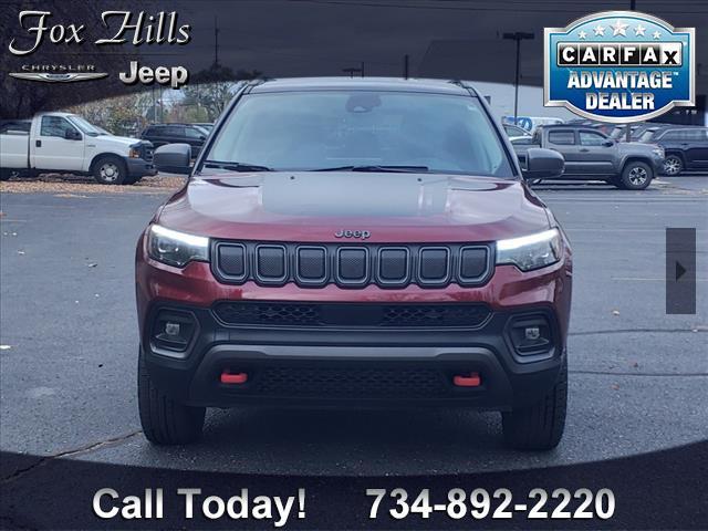 used 2022 Jeep Compass car, priced at $22,639