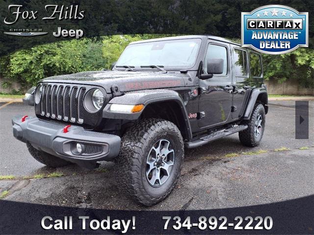 used 2022 Jeep Wrangler Unlimited car, priced at $34,999