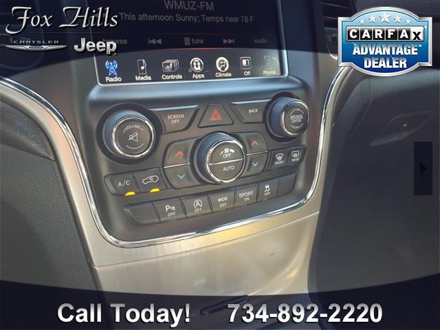 used 2017 Jeep Grand Cherokee car, priced at $13,494