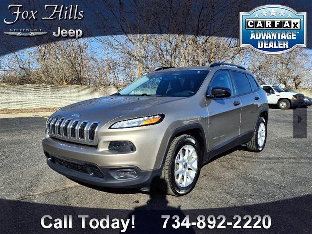 used 2016 Jeep Cherokee car, priced at $12,996