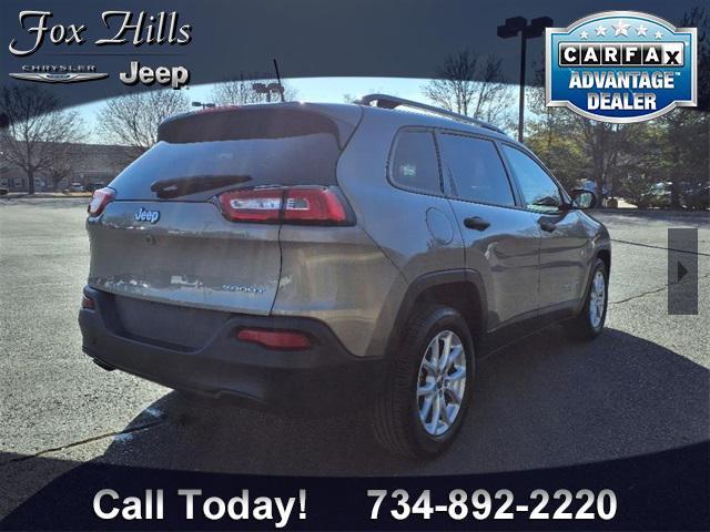 used 2016 Jeep Cherokee car, priced at $12,996