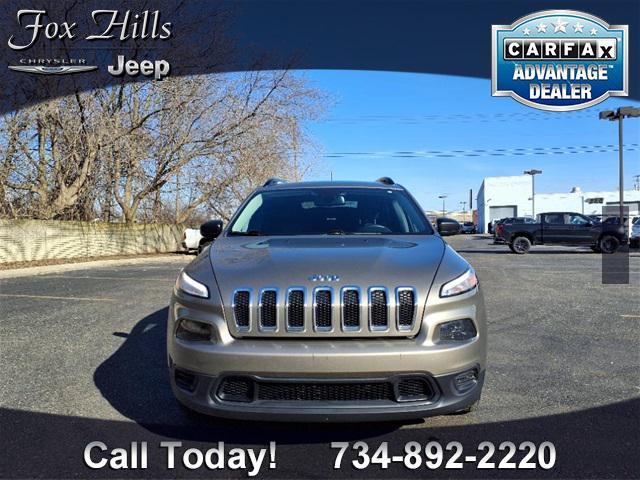 used 2016 Jeep Cherokee car, priced at $12,996