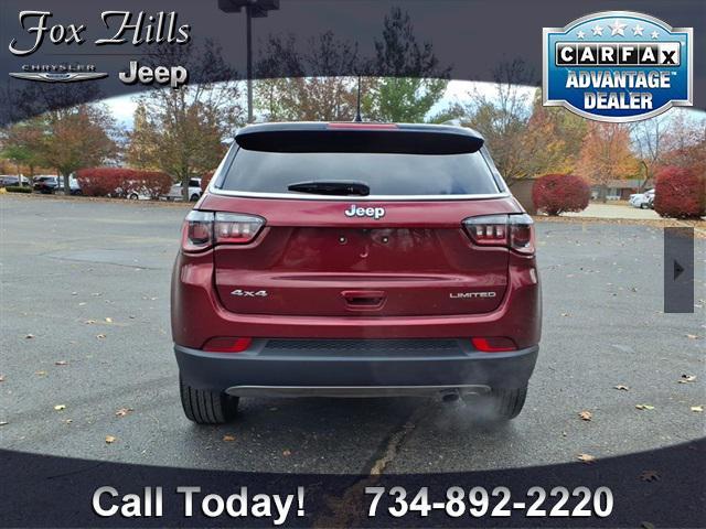 used 2022 Jeep Compass car, priced at $21,888