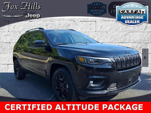 used 2023 Jeep Cherokee car, priced at $20,998