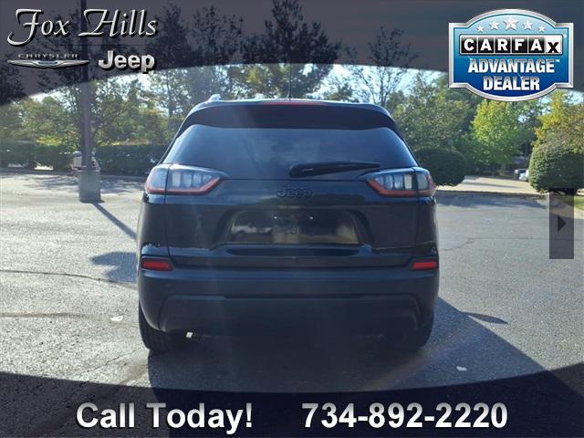 used 2023 Jeep Cherokee car, priced at $22,190