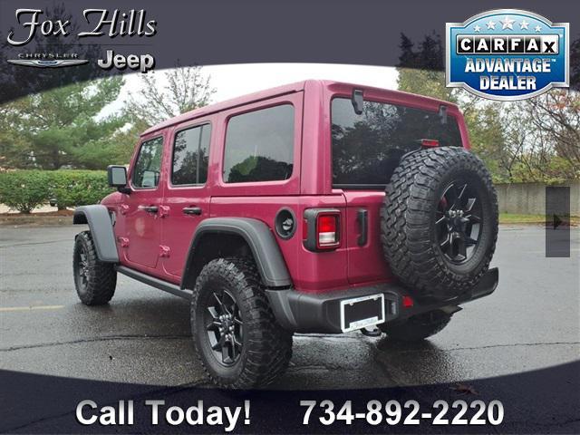 used 2024 Jeep Wrangler car, priced at $41,988