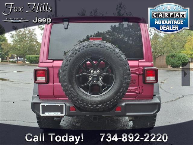 used 2024 Jeep Wrangler car, priced at $41,988