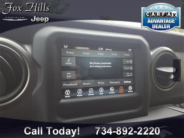 used 2021 Jeep Wrangler car, priced at $30,443