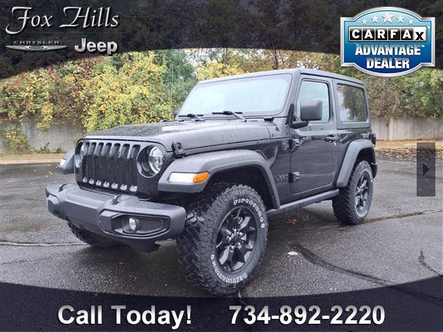 used 2021 Jeep Wrangler car, priced at $30,443