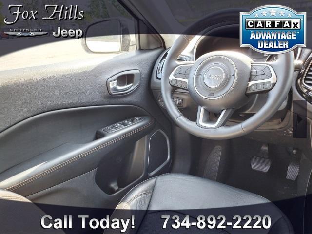 used 2021 Jeep Compass car, priced at $21,539