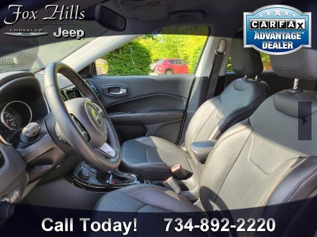 used 2021 Jeep Compass car, priced at $21,539