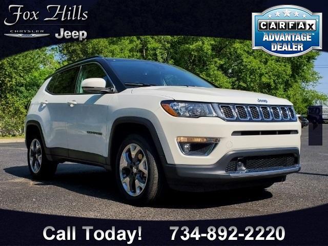 used 2021 Jeep Compass car, priced at $20,547