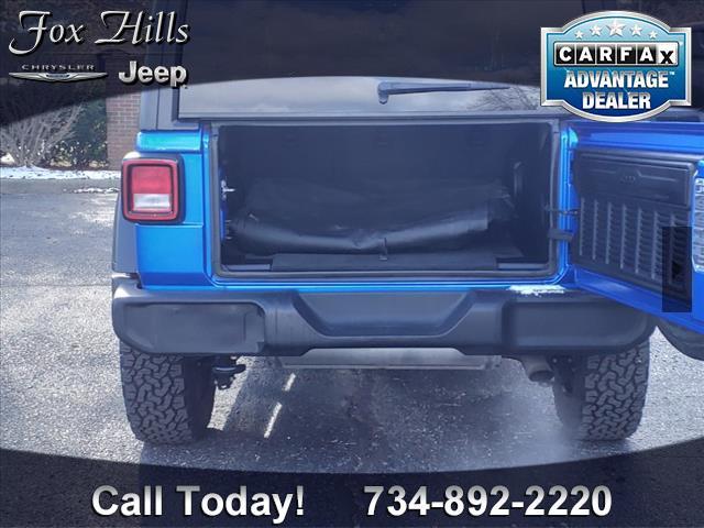 used 2021 Jeep Wrangler Unlimited car, priced at $30,995