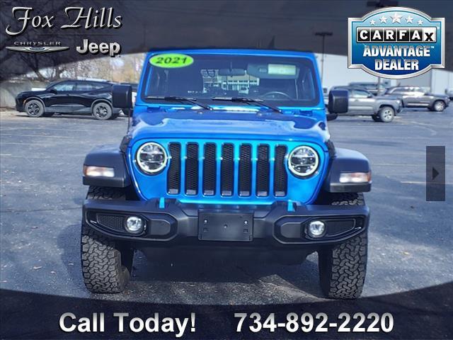 used 2021 Jeep Wrangler Unlimited car, priced at $30,995