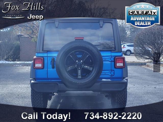 used 2021 Jeep Wrangler Unlimited car, priced at $30,995