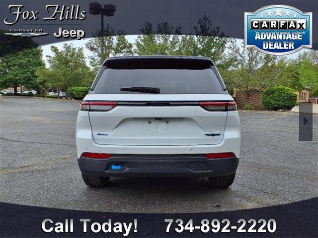 used 2022 Jeep Grand Cherokee 4xe car, priced at $37,992