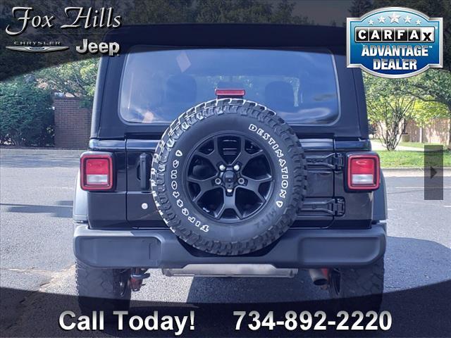 used 2020 Jeep Wrangler Unlimited car, priced at $29,999