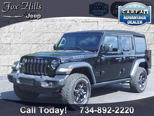 used 2020 Jeep Wrangler Unlimited car, priced at $29,999