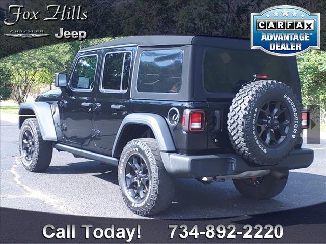 used 2020 Jeep Wrangler Unlimited car, priced at $29,999