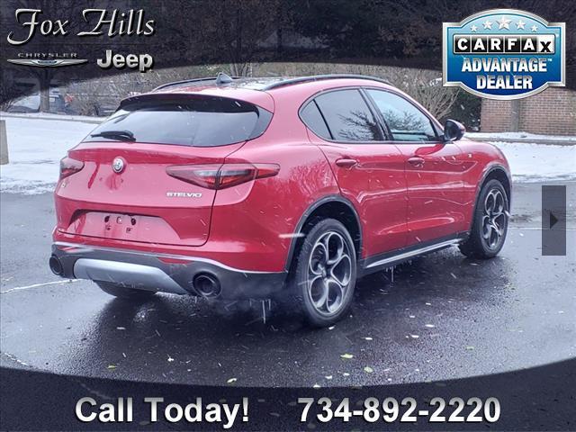 used 2022 Alfa Romeo Stelvio car, priced at $27,595