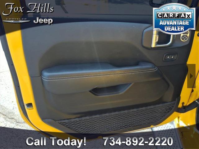 used 2021 Jeep Wrangler Unlimited car, priced at $28,399