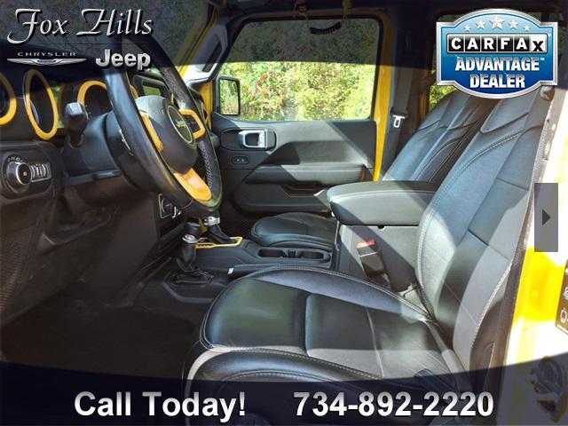 used 2021 Jeep Wrangler Unlimited car, priced at $28,399