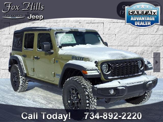 new 2025 Jeep Wrangler 4xe car, priced at $57,260